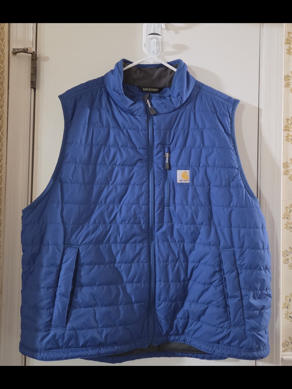 Carhartt Men’s Royal Blue Quilted Puffer Vest